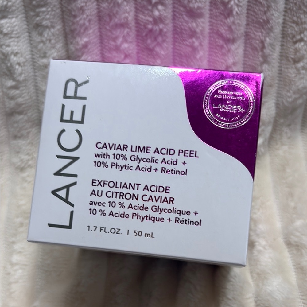 🆕 LANCER Caviar Lime Acid Peel
